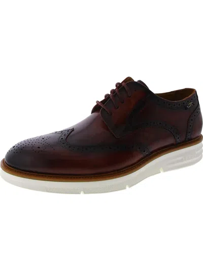 Taft 365 Model 104 Mens Leather Derby Shoes In Multi