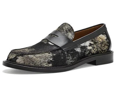 Taft Jack Loafers Men's Dress Flat Shoes Molten Midnight: 10.5 M, Leather In Black