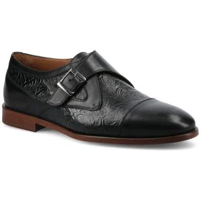 Taft Jack Monk Strap Dress Shoe In Black