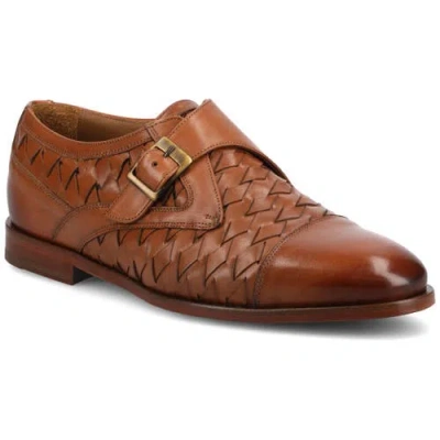 Taft Jack Monk Strap Dress Shoe In Brown