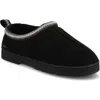 Taft Lance Leather Slipper In Black