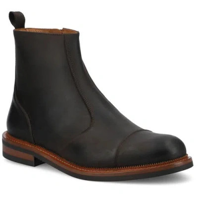Taft Lewis Side-zip Boot In Brown