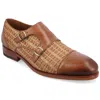Taft Men's Lucca Double Monk Strap Dress Shoe In Multi