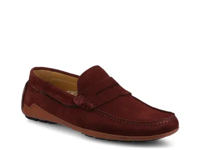 Taft Luke Driving Moccasin In Burgundy