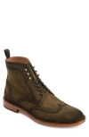 Taft The Mack Boot In Olive In Olive