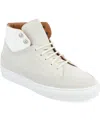 TAFT MEN'S FIFTH AVE HIGH TOP LEATHER HANDCRAFTED LACE-UP SNEAKER