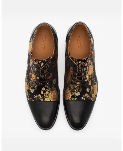 TAFT MEN'S JACK HANDCRAFTED LEATHER, VELVET AND WOOL DRESS SHOES