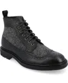Taft The Boston Longwing Boot In Black