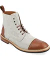 Taft The Jack Cap Toe Boot In Avalanche
