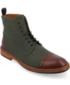 Taft The Jack Cap Toe Boot In Green