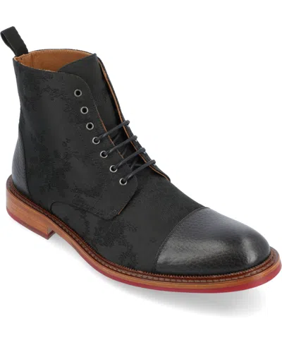 Taft Men's The Jack Lace-up Cap-toe Boot In Gotham