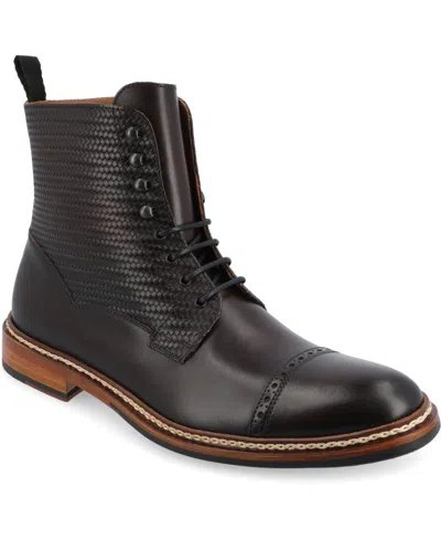 Taft Men's The Jones Cap Toe Boot In Oxblood