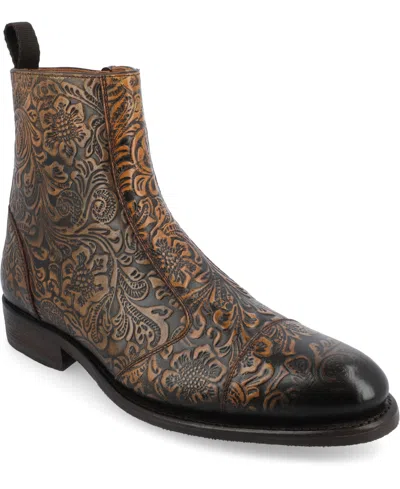 Taft Men's The Lewis Sidezip Boot In Oro Viejo