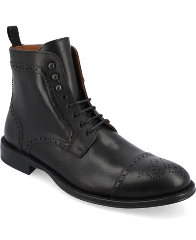 Taft Men's The Noah Lace Up Boot In Black