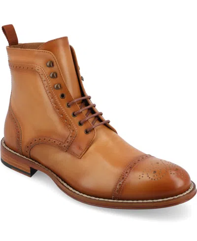 Taft Men's The Noah Lace Up Boot In Honey