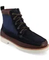 Taft The Ranger Moc Toe Boot In Navy