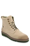 Taft 365 Men's Model 006 Wedge Sole Lace-up Boots In Beige