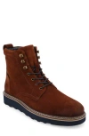 Taft 365 Men's Model 006 Wedge Sole Lace-up Boots In Chili