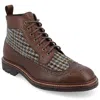 Taft The Boston Boot In Chocolate In Brown