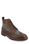 Taft The Boston Longwing Boot In Chocolate