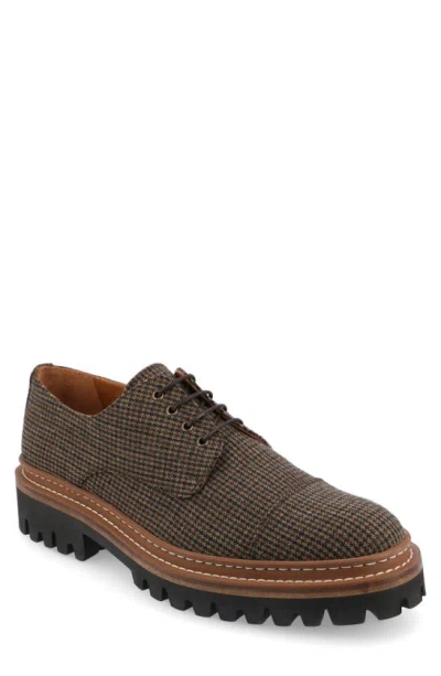 Taft The Country Lug Sole Derby In Espresso