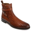 Taft The Dylan Boot In Brown Woven