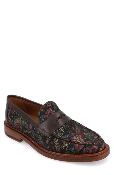 Taft The Fitz Jacquard Penny Loafer In Paradise