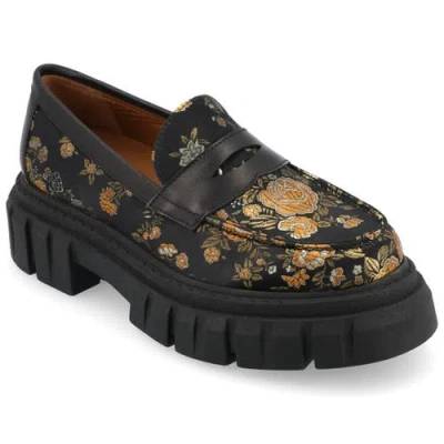 Taft The Flora Loafer In Black