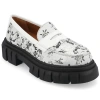 Taft The Flora Loafer In Eden Blanc