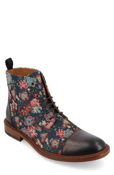 Taft The Jack Cap Toe Boot In Bluestar