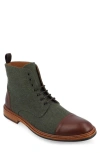 Taft The Jack Cap Toe Boot In Green