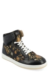 Taft The Rapido Woven High Top Sneaker In Eden Noir