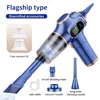Taftii High-power Abs Wireless Car Vacuum Cleaner For Home, Office, And Carpet Cleaning In Blue