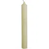 Tag 12" Straight Classic Ivory Taper Paraffin Wax Single Candle In Neutral