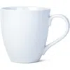 Tag 20oz White Porcelain Mug Spring Design Dishwasher Safe In White