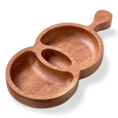 Tag Acacia 3 Part Server Natural Acacia Wood Everyday In Brown