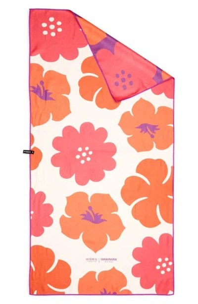 Tag Aloha Quick Dry Beach Towel In Red