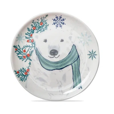 Tag Alpine Glow Multicolor Ceramic Appetizer Plate