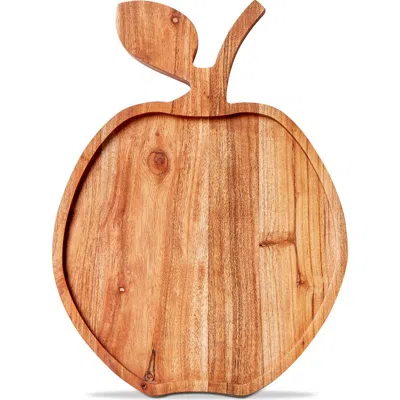 Tag Apple Board Natural Acacia Wood Summer In Brown
