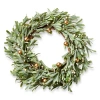Tag Artificial Mistletoe Wreath Green Plastic Christmas Decor In Green