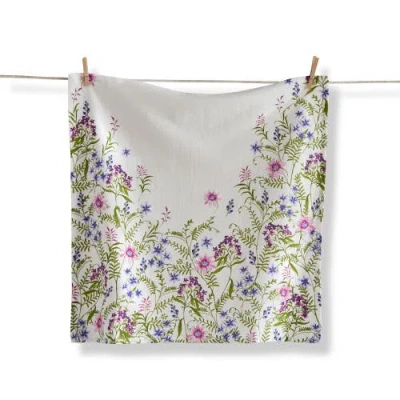 Tag Artisona Blooming Floral Cotton Floursack Dishtowel Multi 27x27