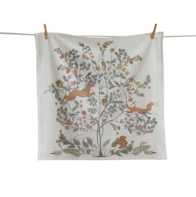 Tag Artisona Tree Of Life Flour Sack Dt Multi Cotton Everyday In Gray