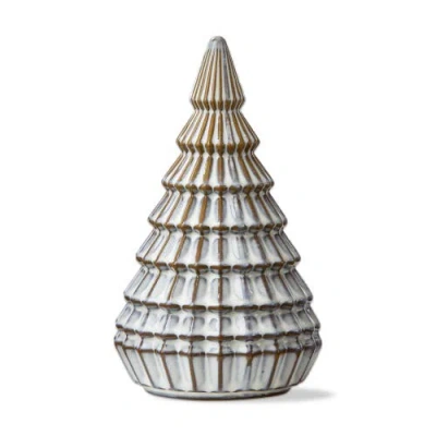Tag Aspen Tree Decor White Ceramic Holiday Tree Sculpture