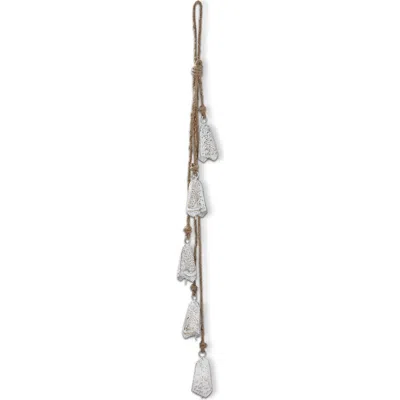 Tag Balsam Bell Jute Rope Swag Decorative Bells Antique White