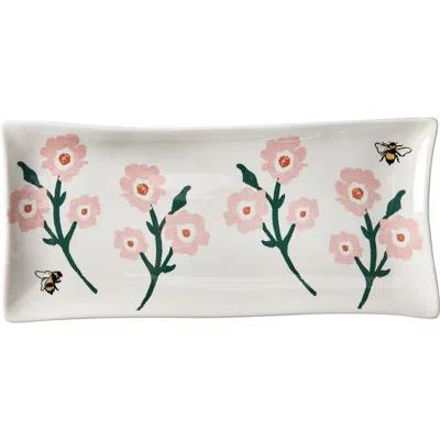 Tag Bee Blossom Oblong Platter