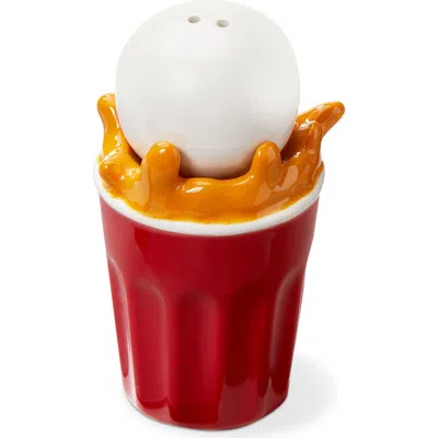 Tag Beer Pong S&p S/2 Multi Earthenware Summer