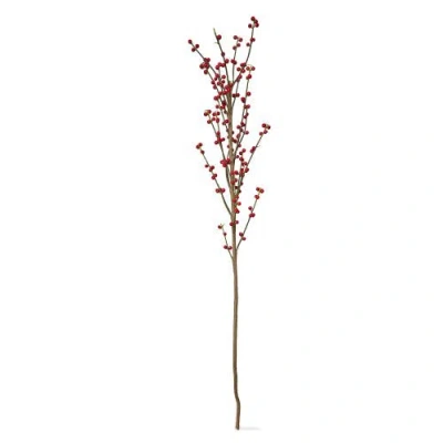Tag Berry Branch Artificial Stems Red Indoor Botanicals Decor
