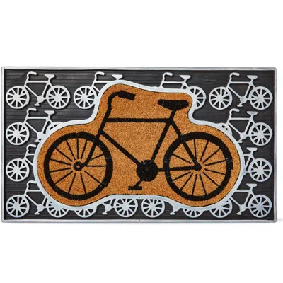 Tag Bike Coir Rubber Doormat Multi Coir Everyday In Brown