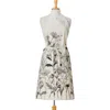 Tag Black Botanical Apron Black Multi Polyester Everyday In Multi