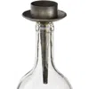 Tag Black Iron Tealight Holder Bottle Stopper Design Candle Holder In Gray